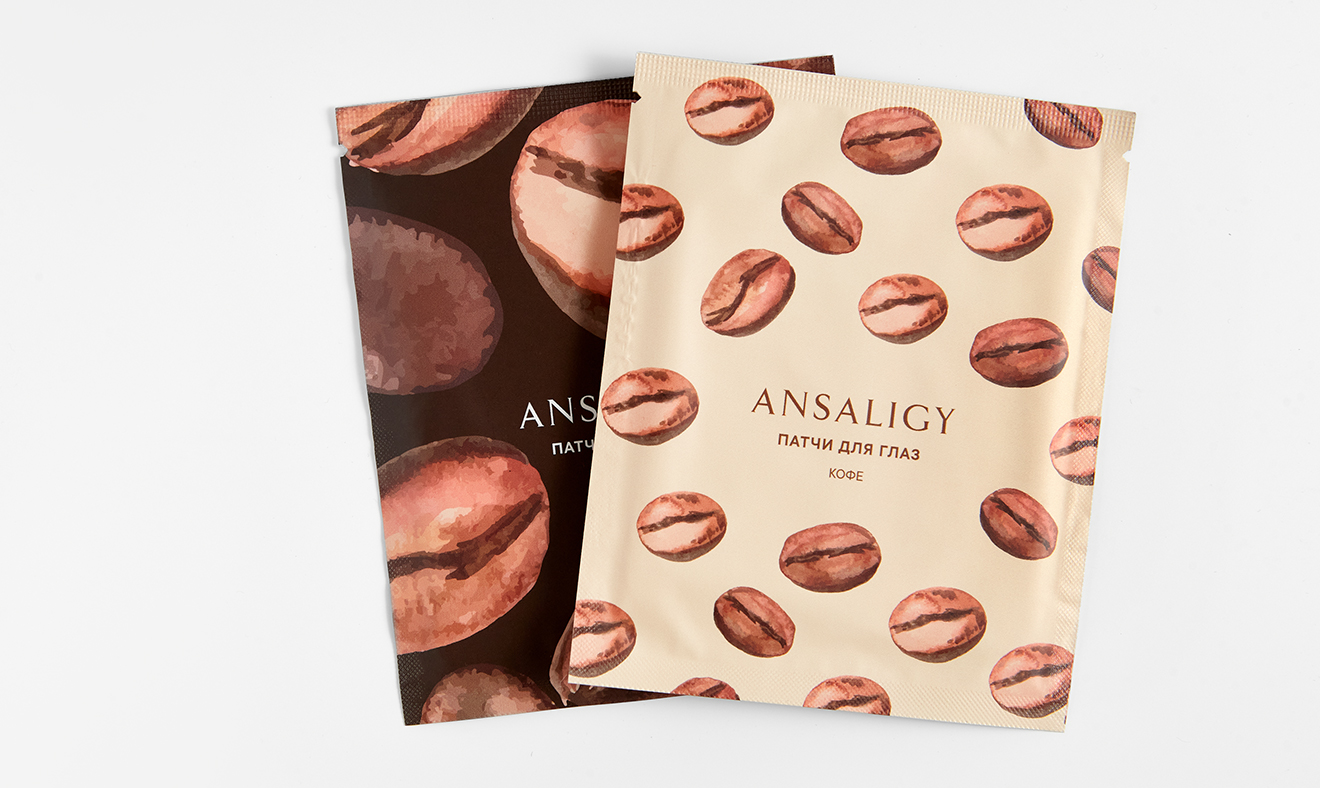 

Набор патчей «Кофе» ANSALIGY (2 шт.)